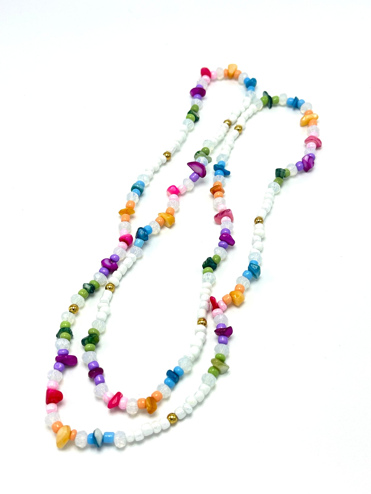 SERENITY SEAGLASS BELLY BEADS